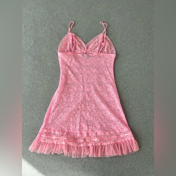 Victoria's Secret Pink Lace Slip - Picture 3 of 4